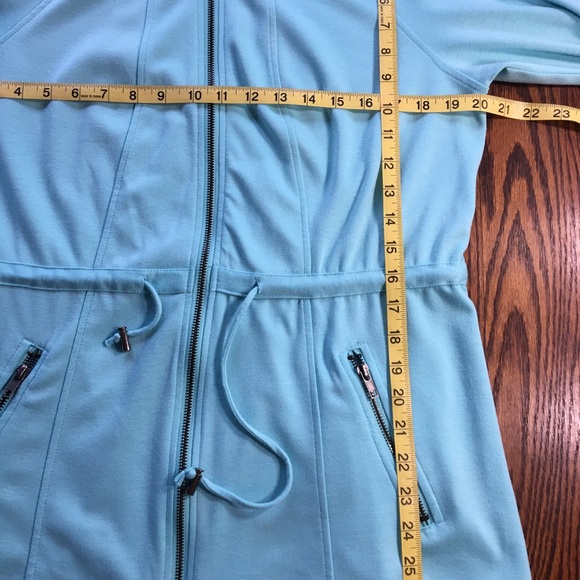 Lightweight Teal Hoodie From Fever - Picture 6 of 7